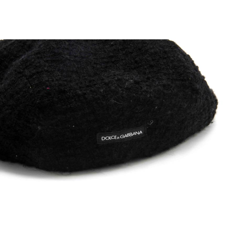 Dolce & Gabbana black beret
