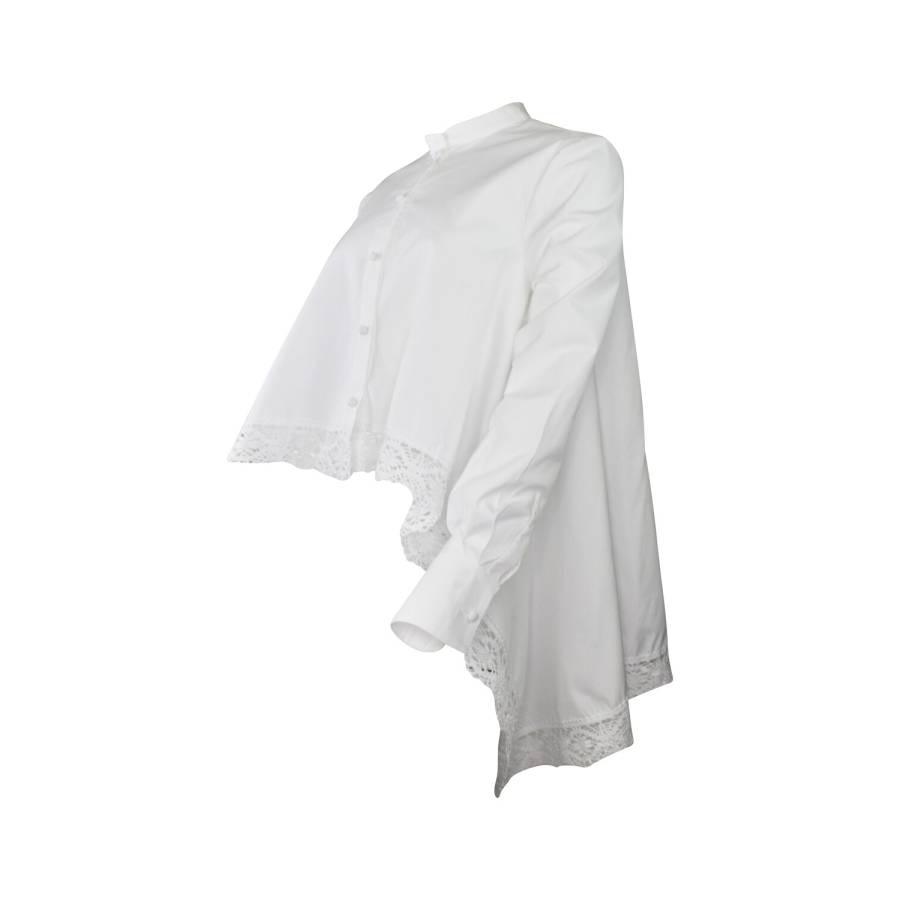 Weißes Baumwollhemd von Alexander McQueen