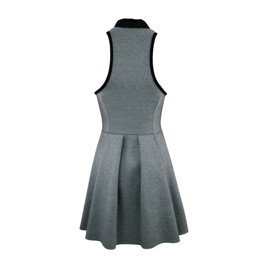 Grey cotton dress