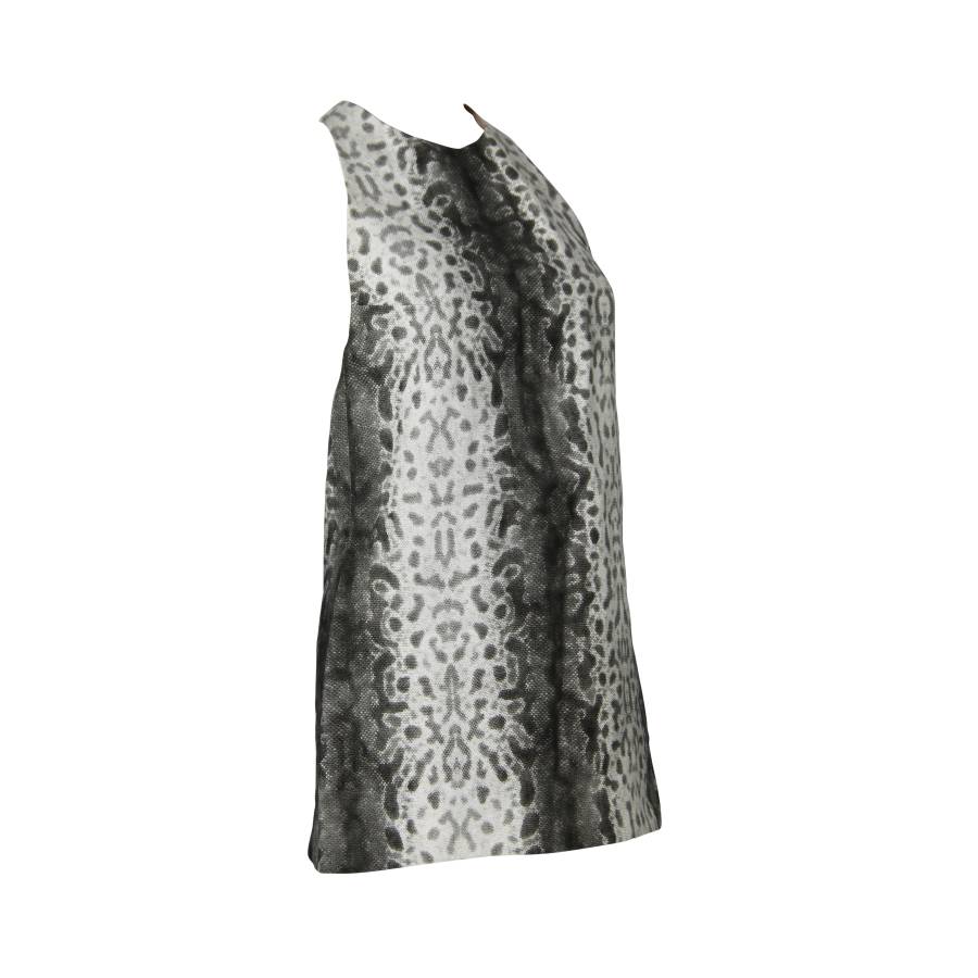 Gucci-Kleid aus grauer Seide