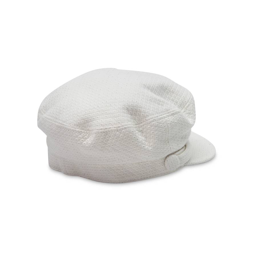 Weiße Mütze Maison Michel