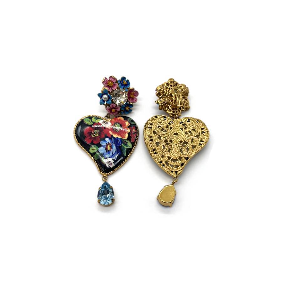 Gold earrings Dolce & Gabbana