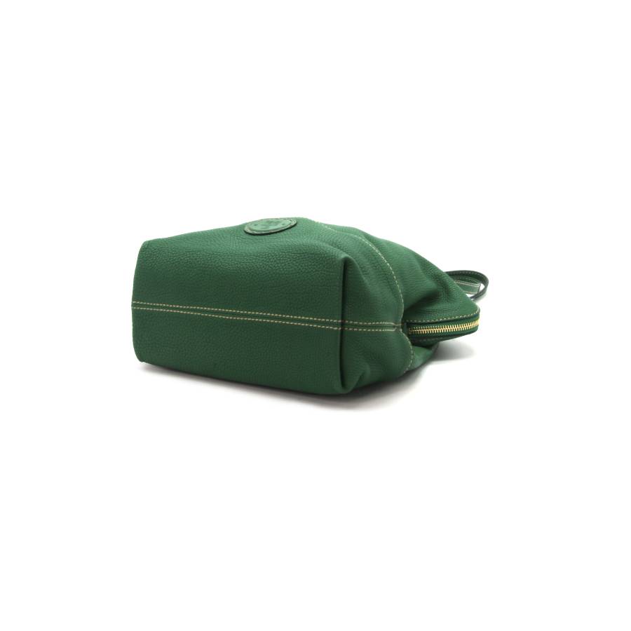 Handtasche aus grünem Leder