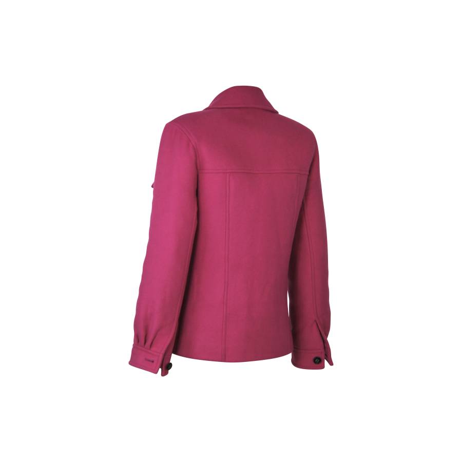 Saint Laurent Fushia wool jacket