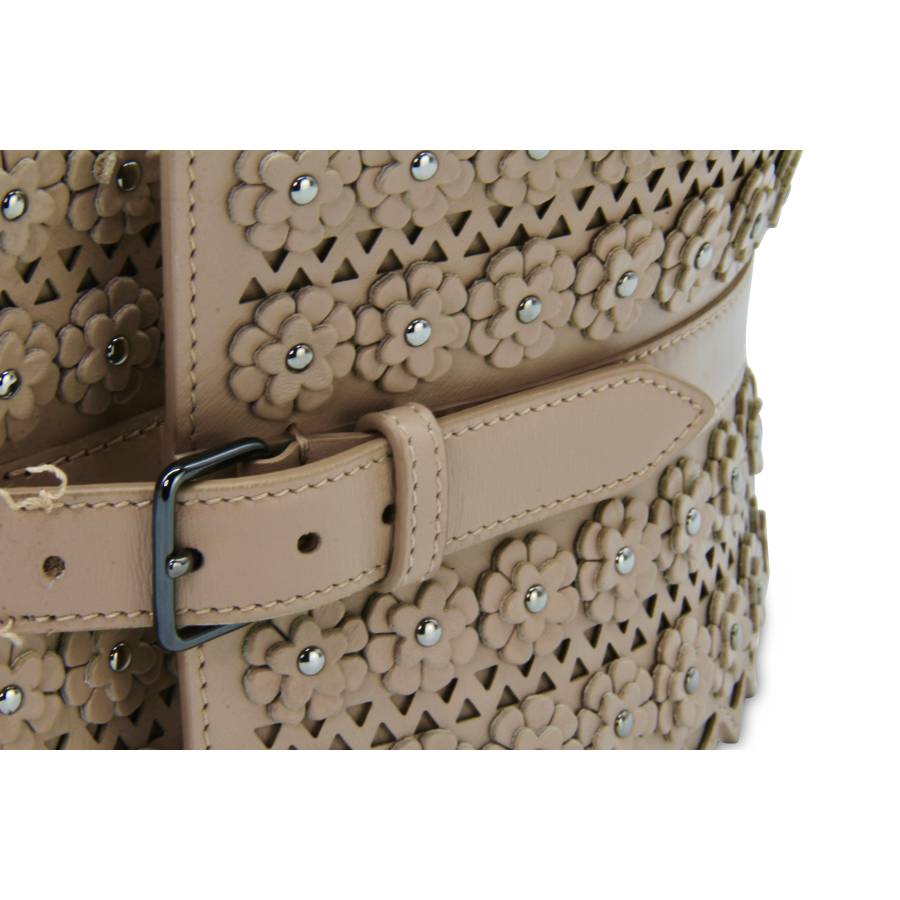 Nude leather belt Alaïa