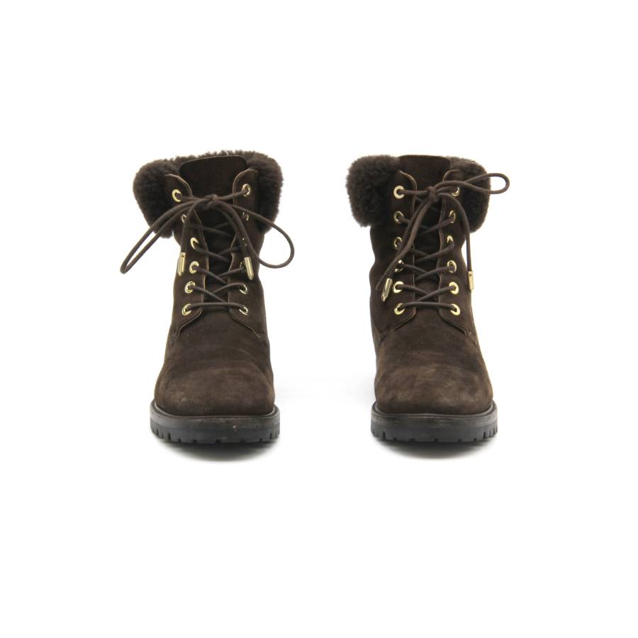 Aquazzura brown suede boots