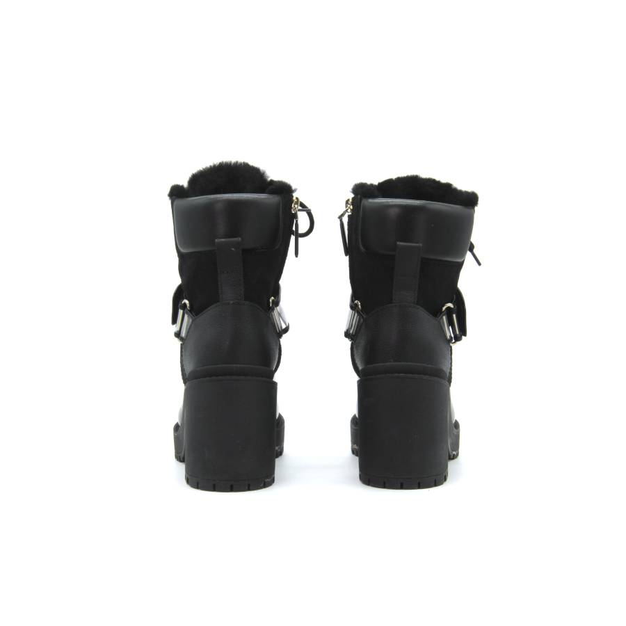 Valentino black leather boots