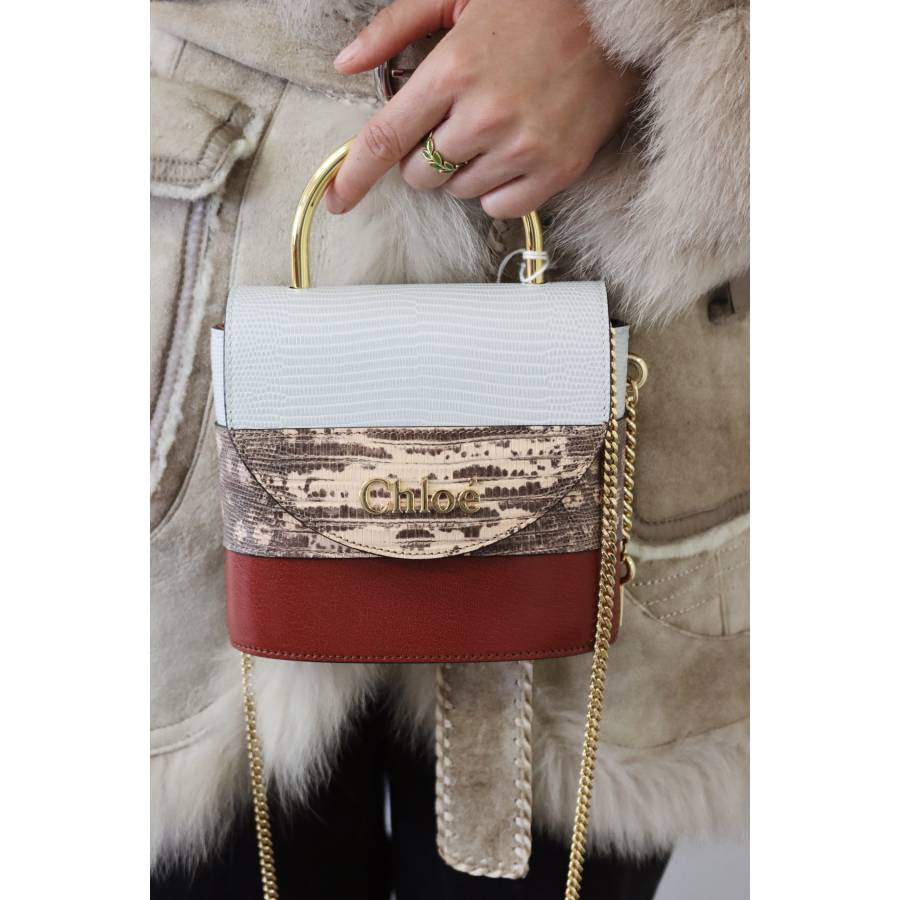 Chloé Aby Cock red shoulder bag