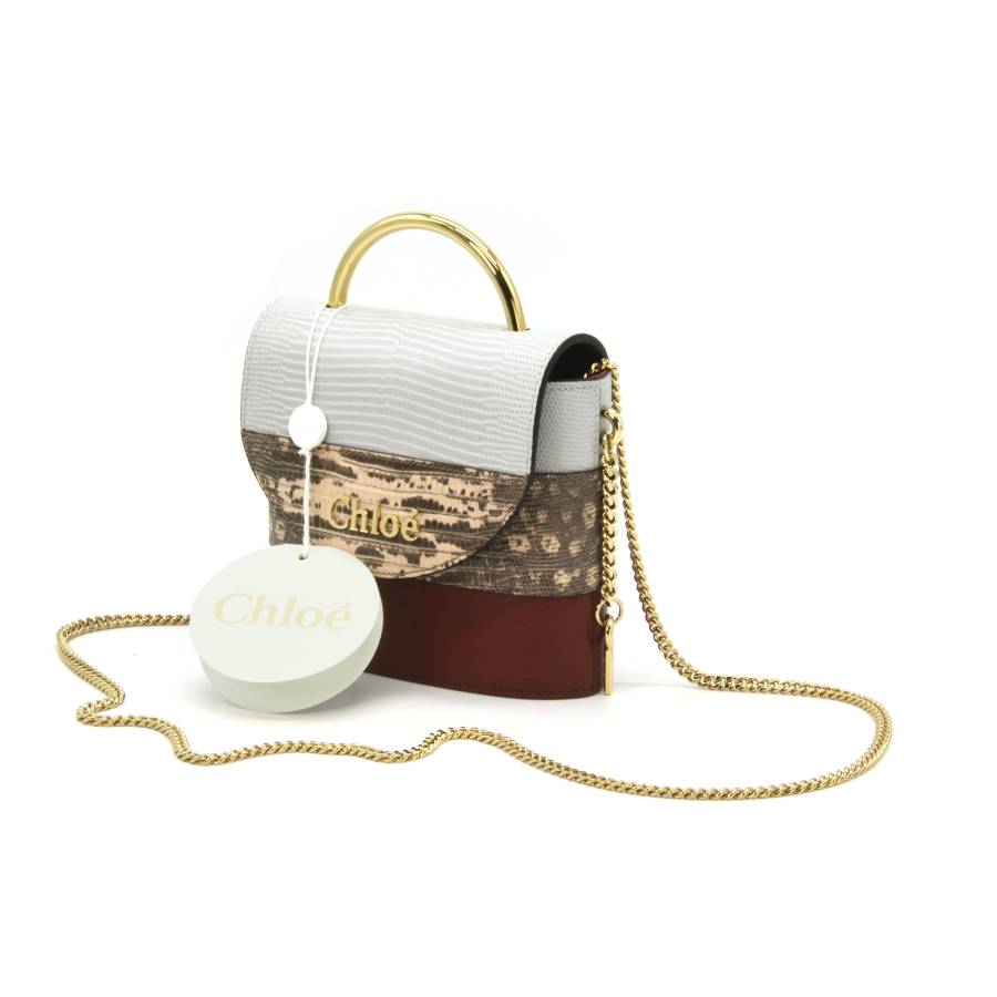 Chloé Aby Cock red shoulder bag