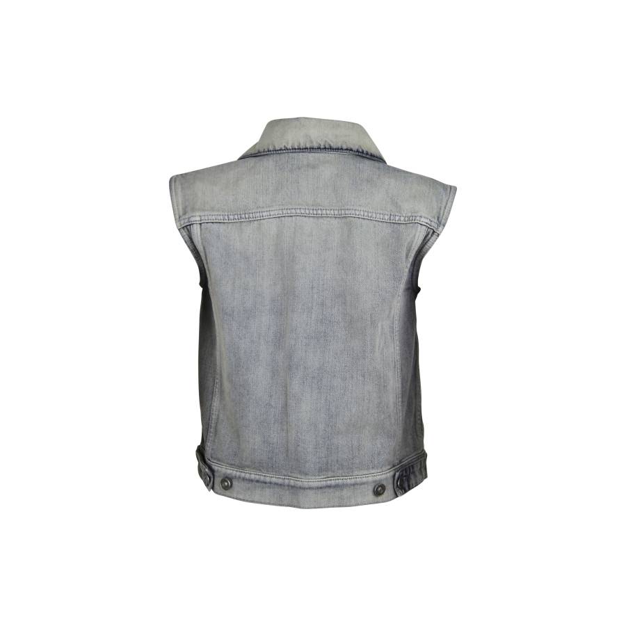 Sleeveless denim jacket by Dior