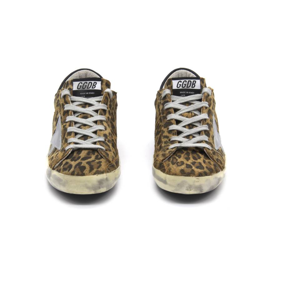Golden Goose leopard sneakers