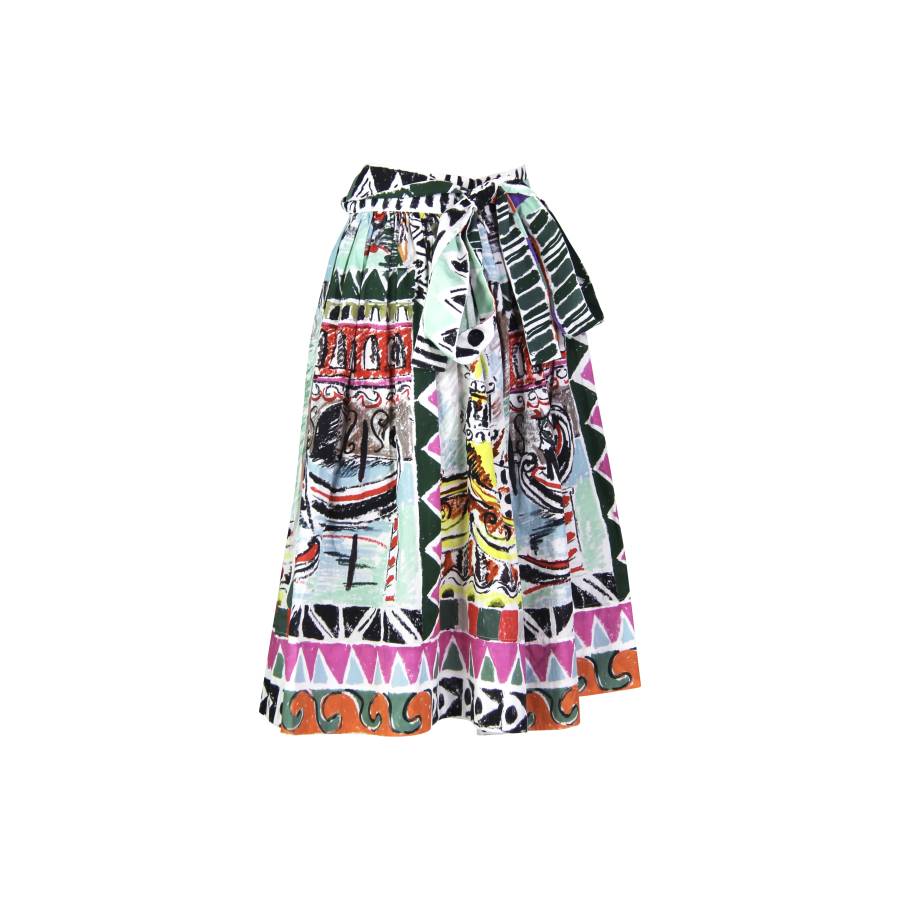 Multicolored Prada skirt