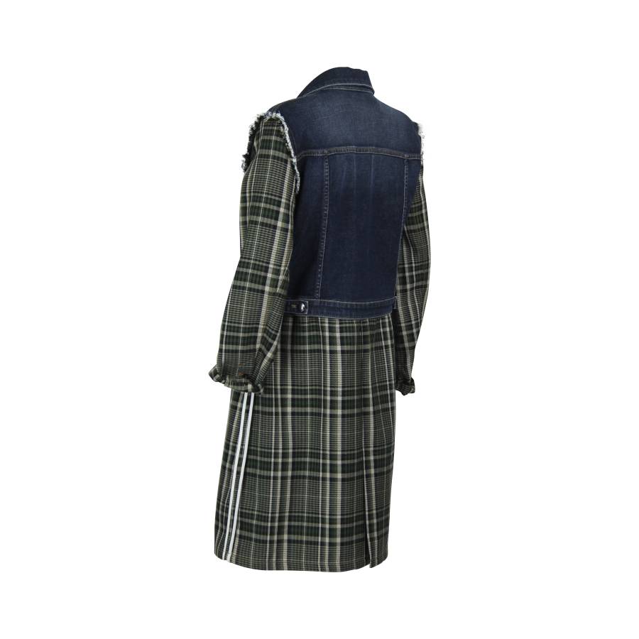 Sonia Rykiel-Jacke aus Jeans und Wolle