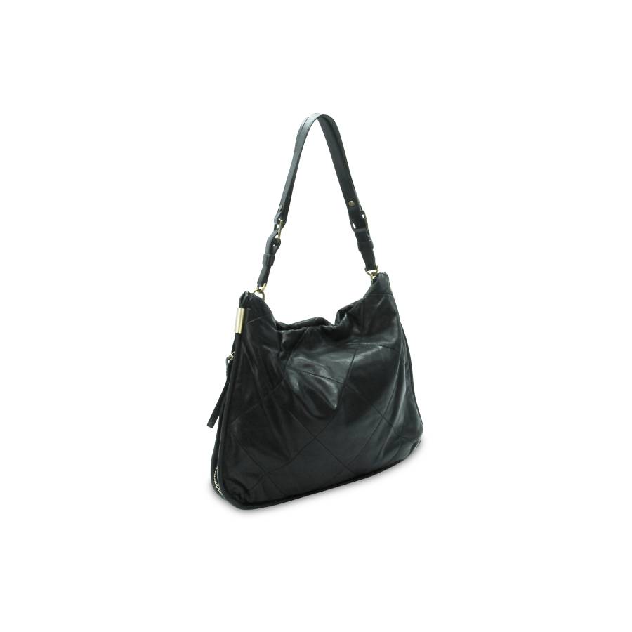 Black leather Lanvin bag