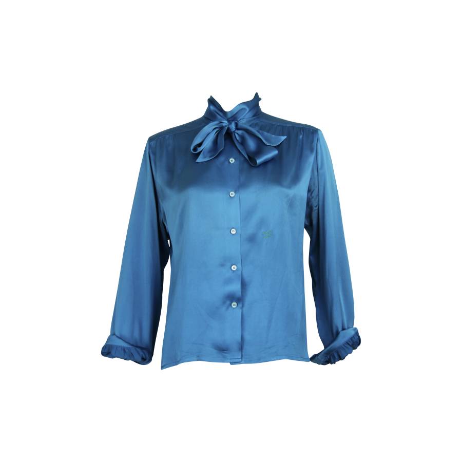 Celine blue blouse