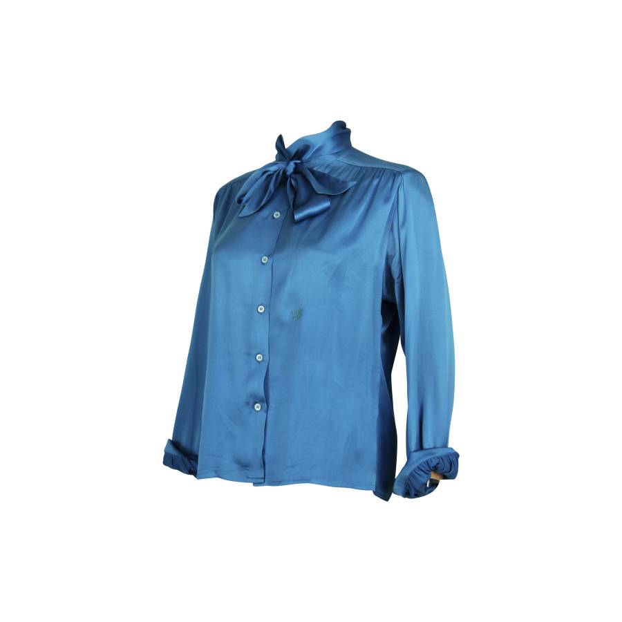 Celine blue blouse