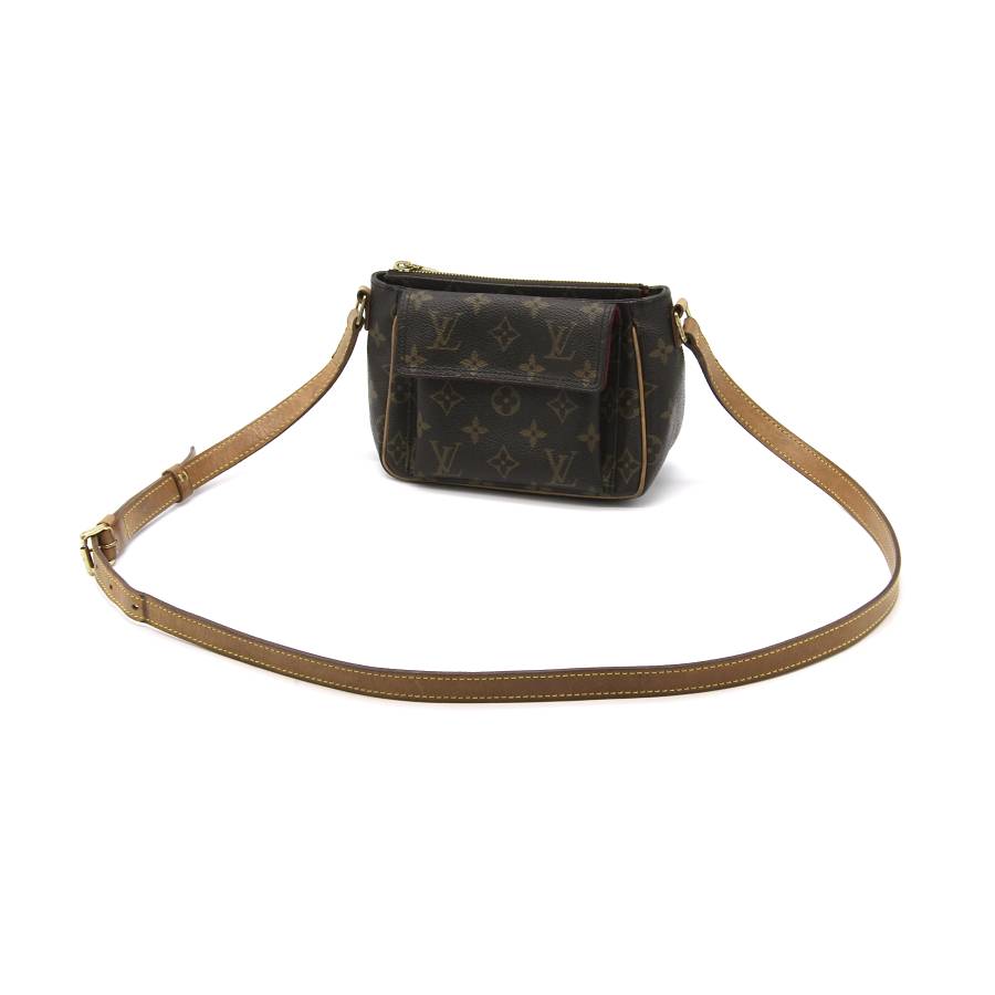 Louis Vuitton brown bag with shoulder strap