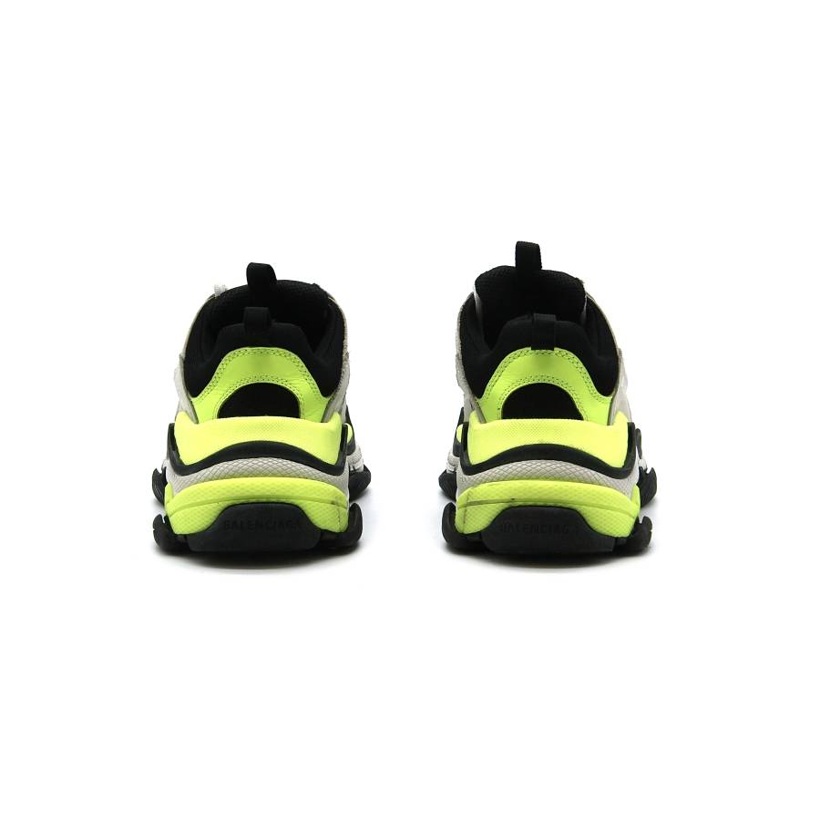 Balenciaga black and yellow sneakers