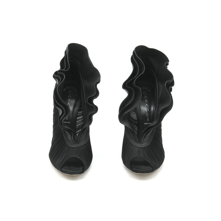 Black Casadei heels