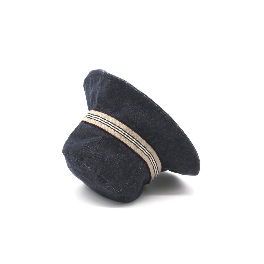 Burberry blue denim hat
