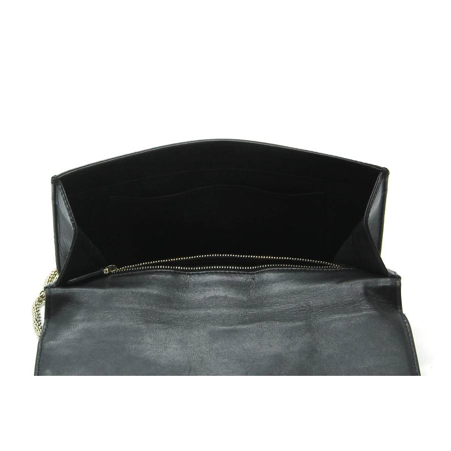 Valentino Lock Bag black leather