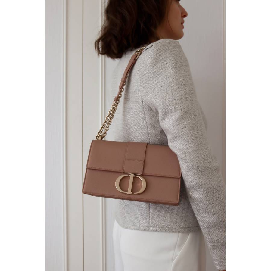 Dior Montaigne Tasche aus genarbtem Leder