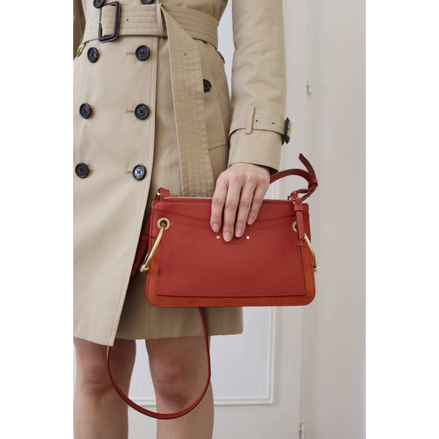 Chloé bag in suede and leather