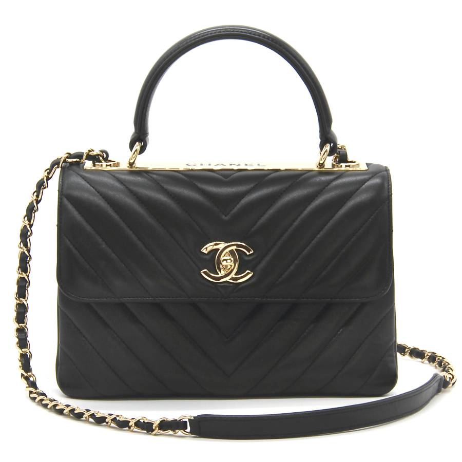 Chanel Trendy CC black bag