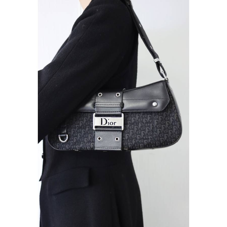 Dior black vintage handbag