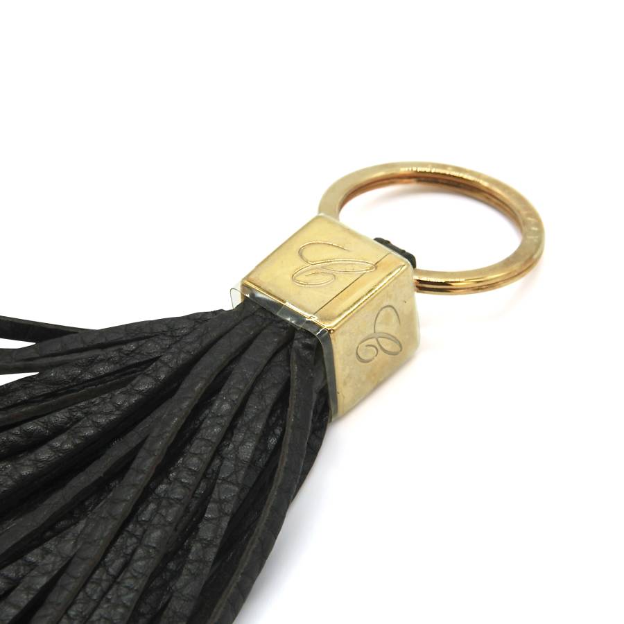 Schlüsselanhänger aus braunem Leder