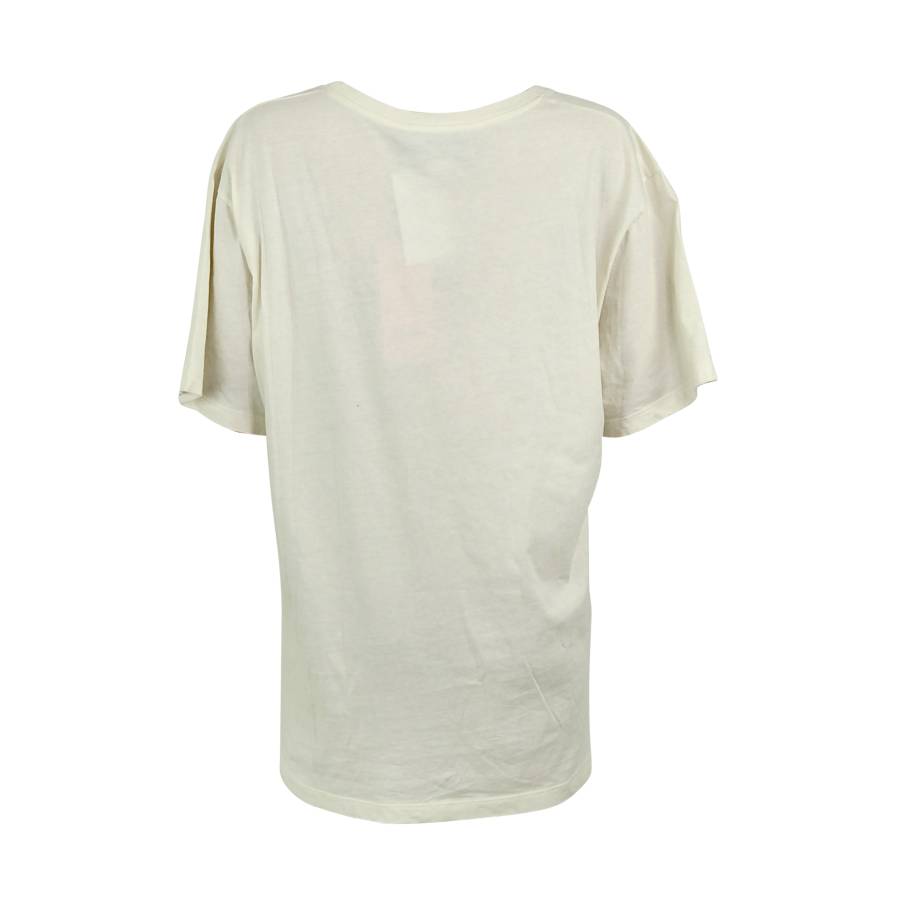 T-shirt unisexe en coton blanc
