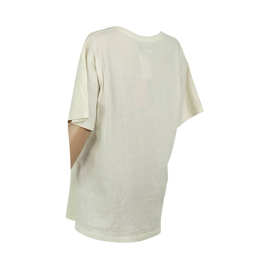 Unisex-T-Shirt aus weißer Baumwolle