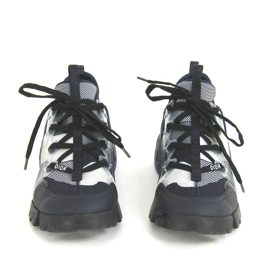 Dior DConnect Sneaker In Black Neoprene  Luxury Designer Brands
