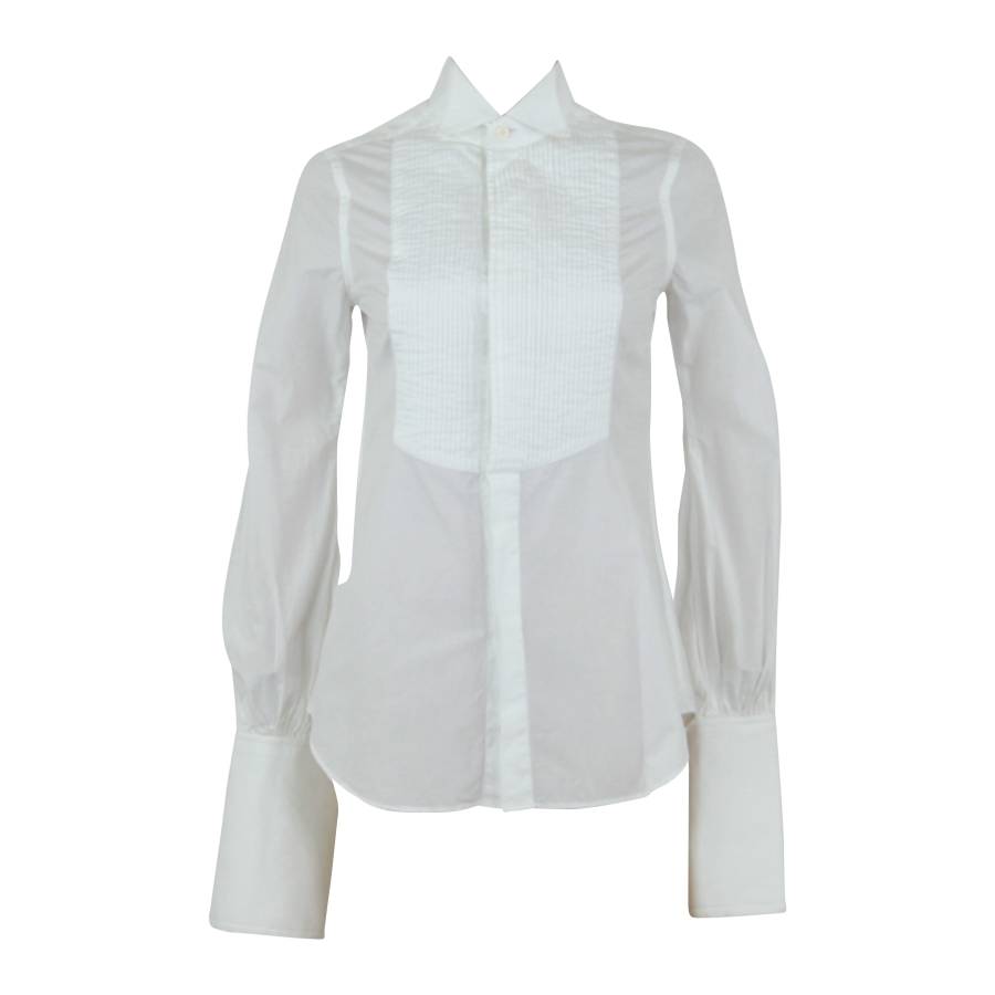 Chemise blanche manches longues