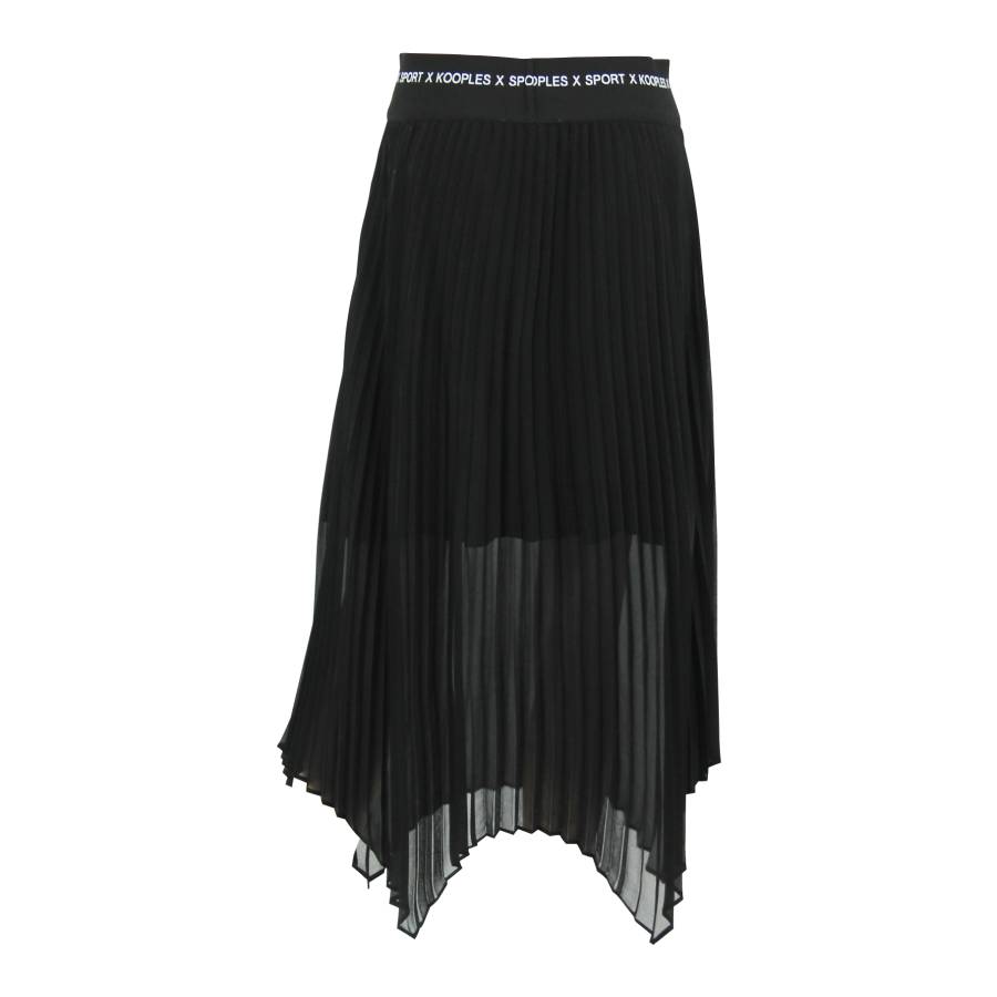 Long black skirt