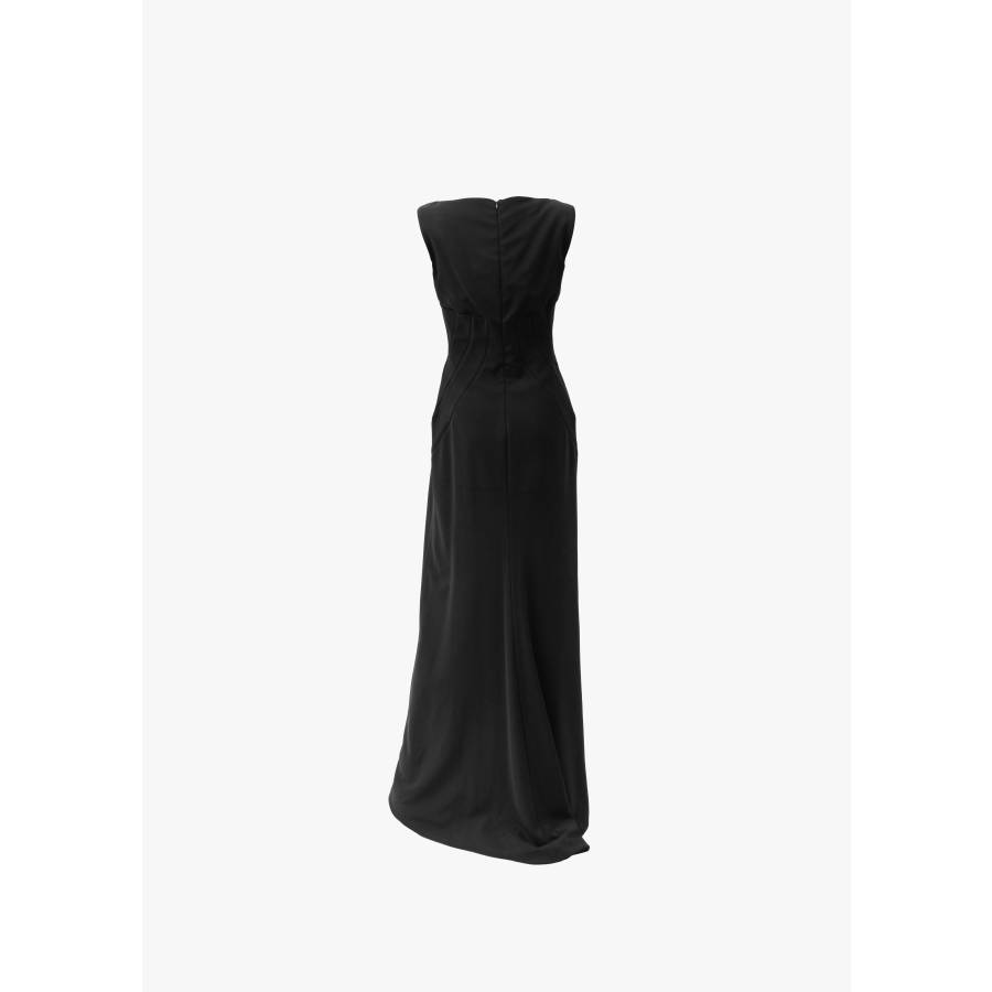 Long black dress