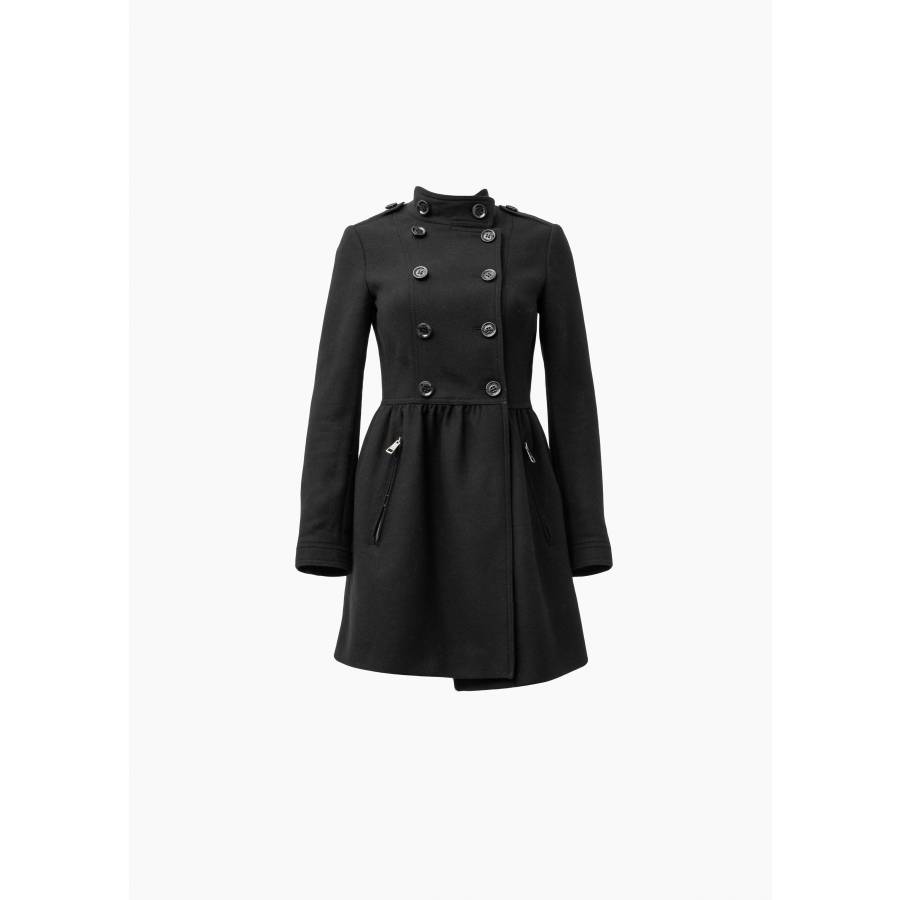 Classic black coat