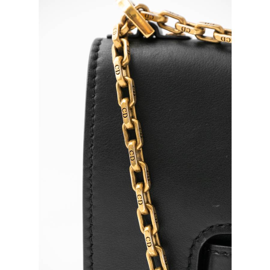 J'adior black bag with gold details