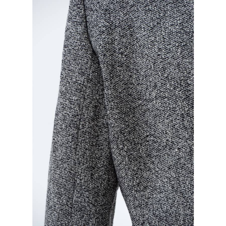 Grey wool, silk and cashmere set