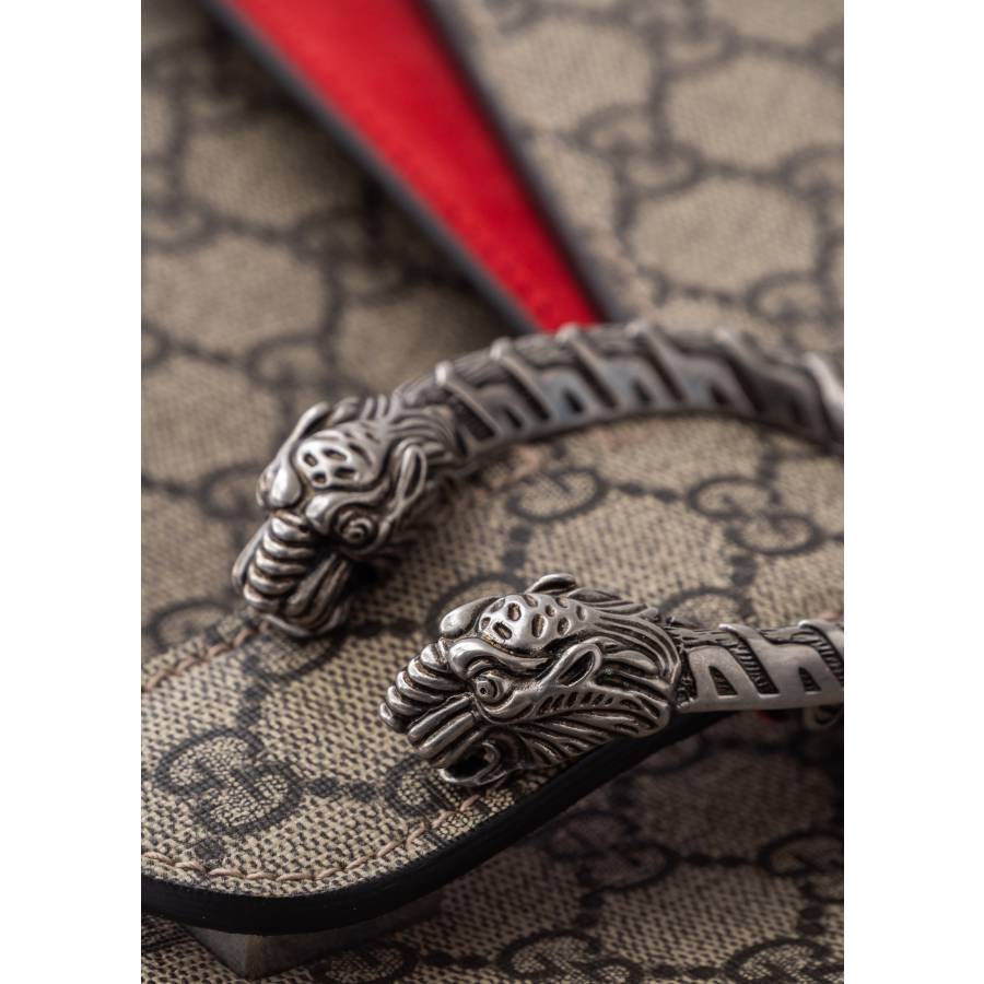 Gucci Dionysus Tasche aus Canvas und Wildleder