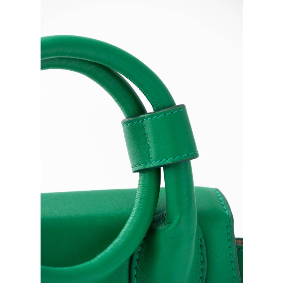 Chiquito-Tasche aus grünem Leder