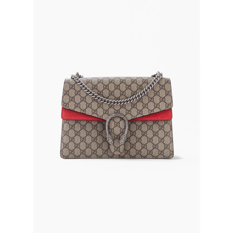 Gucci Dionysus bag in canvas and suede