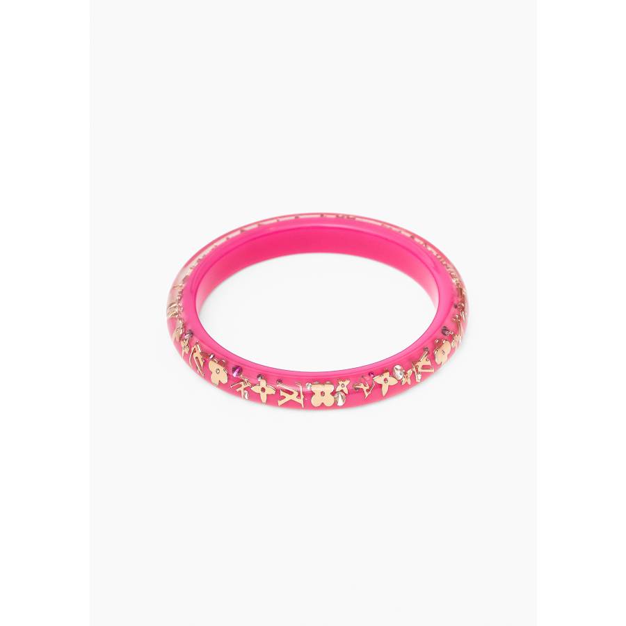 Bracelet rose avec logo