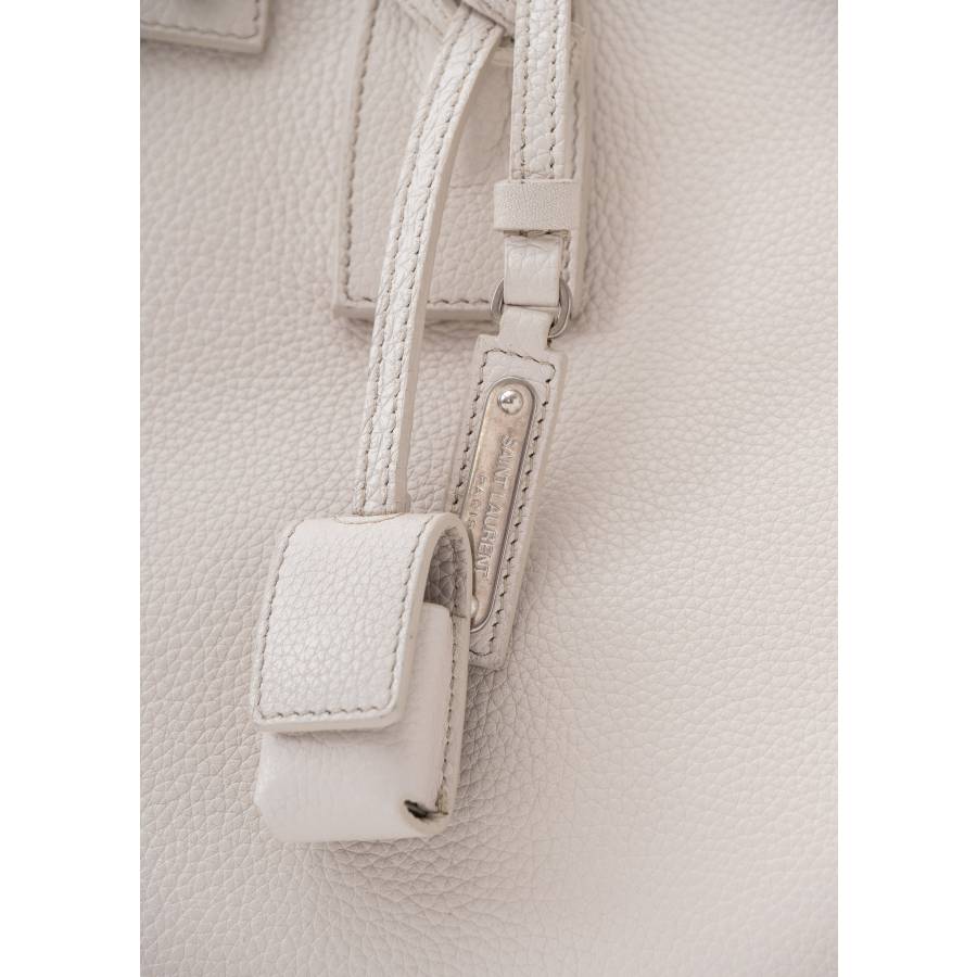 Du Jour bag in white leather
