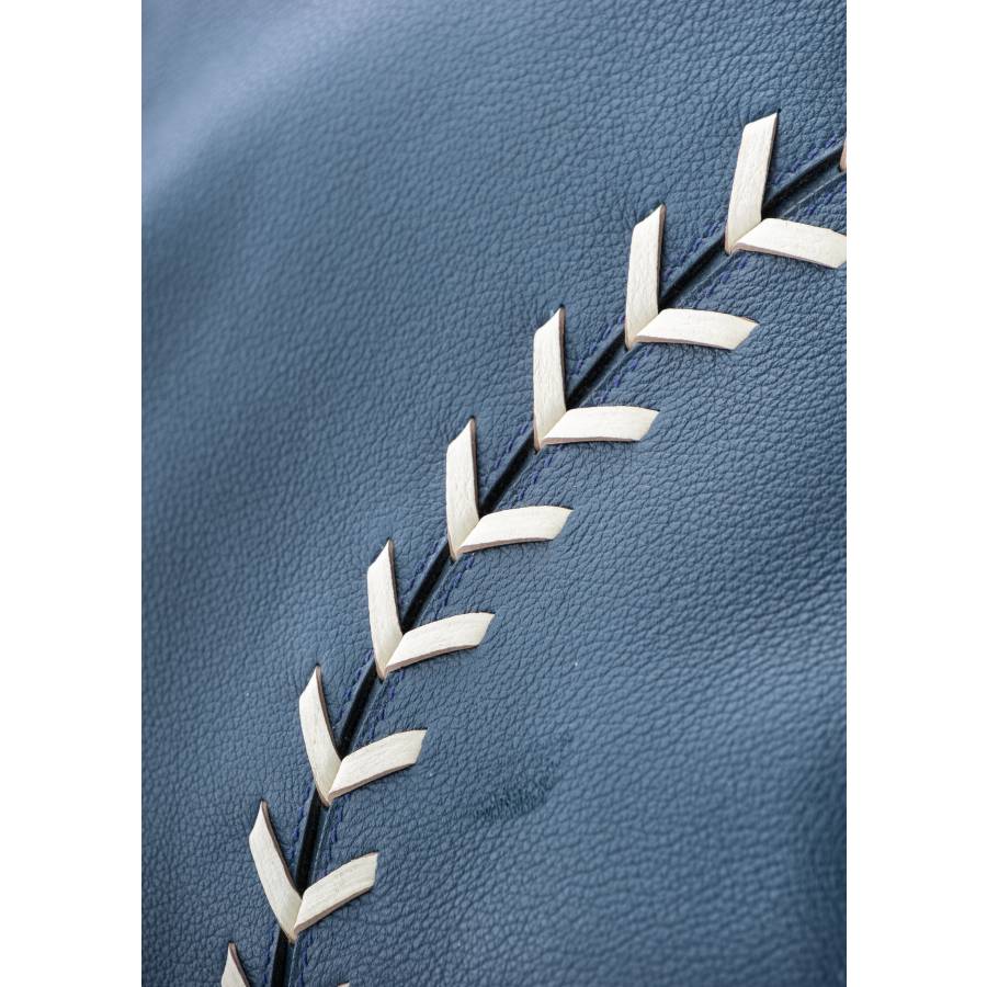 Bolide Baseball 1923 bag in Maltese blue and white