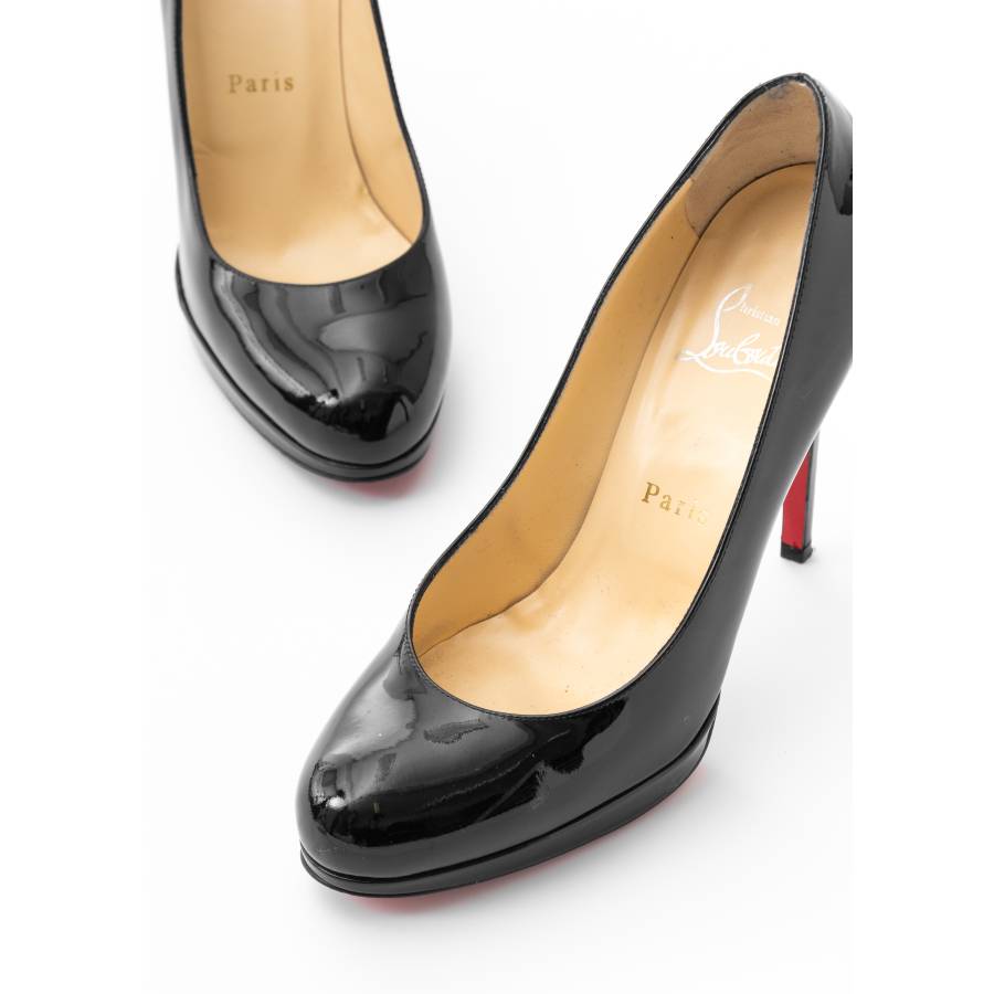 New Simple Pump pumps in black patent leather