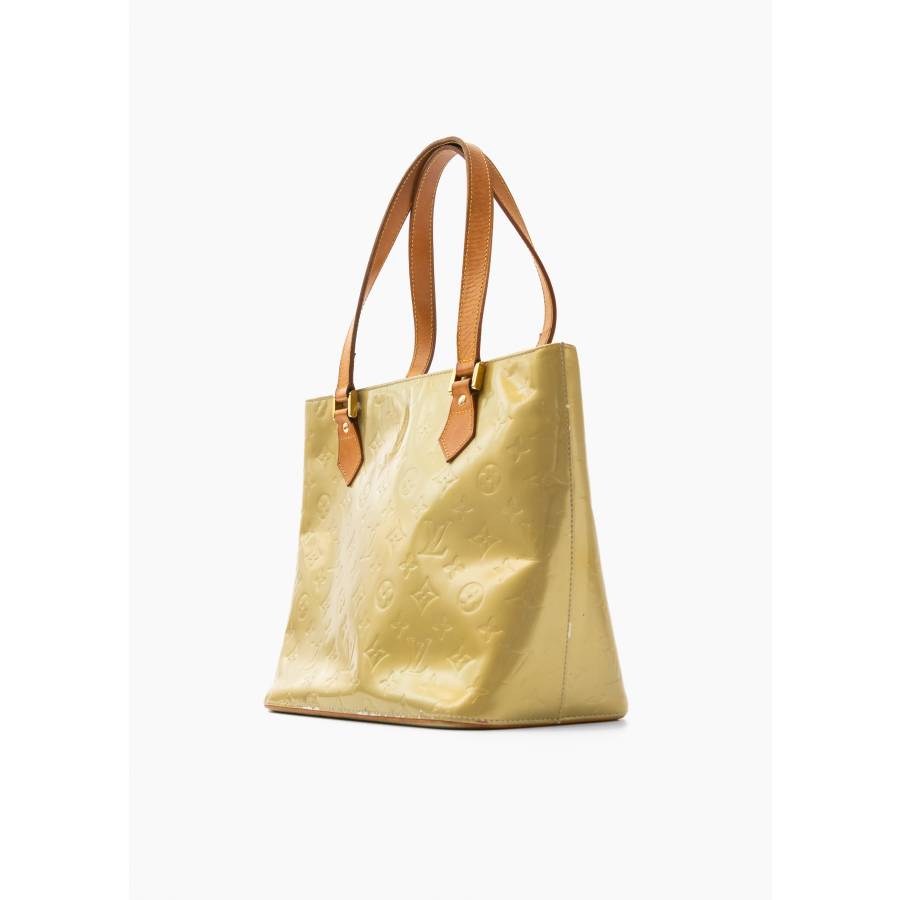 Sac Houston en cuir vernis