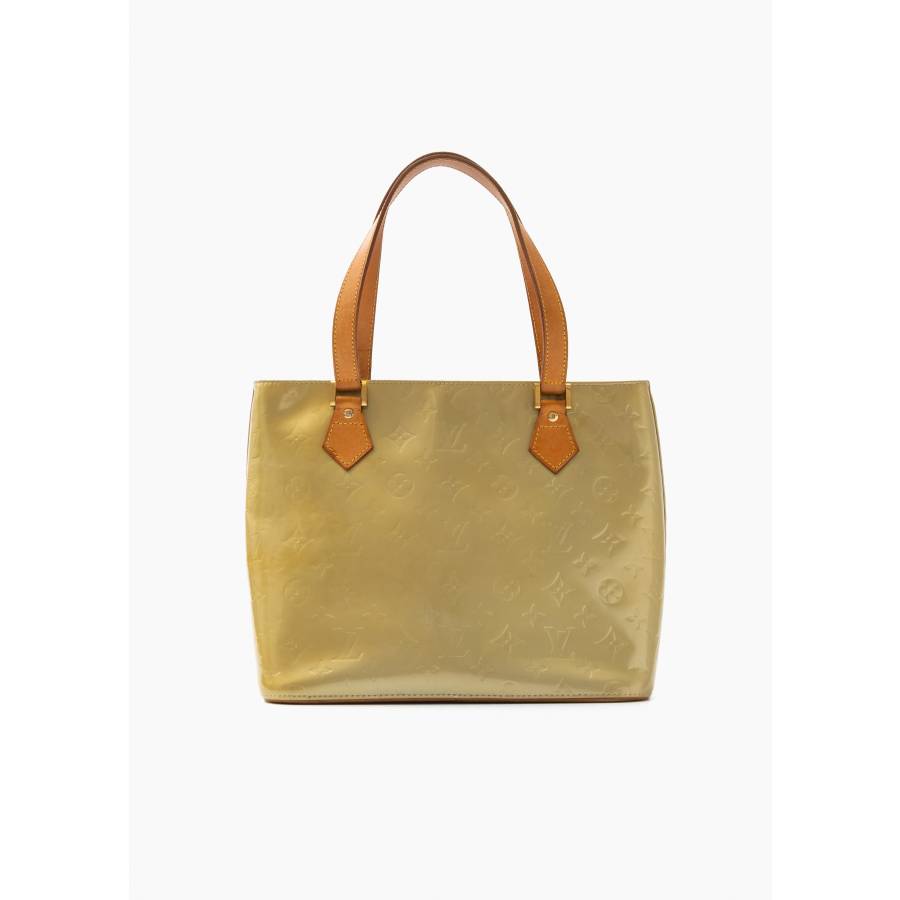 Sac Houston en cuir vernis