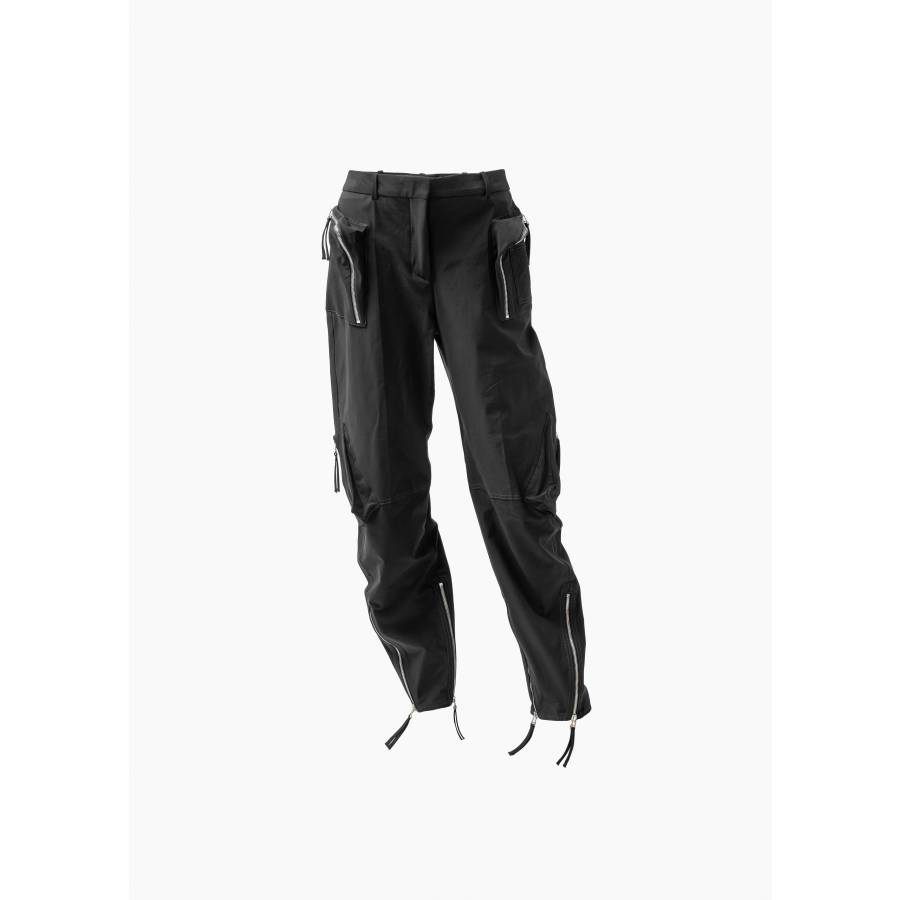 Black cargo pants