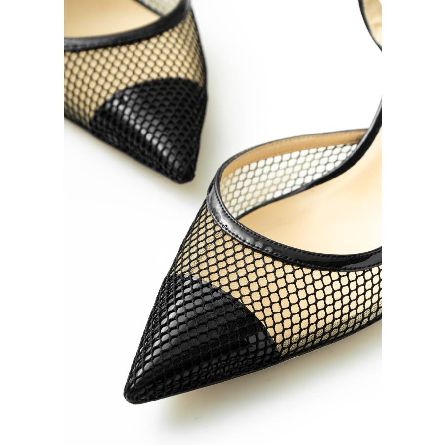 Escarpins slingback noirs Amika